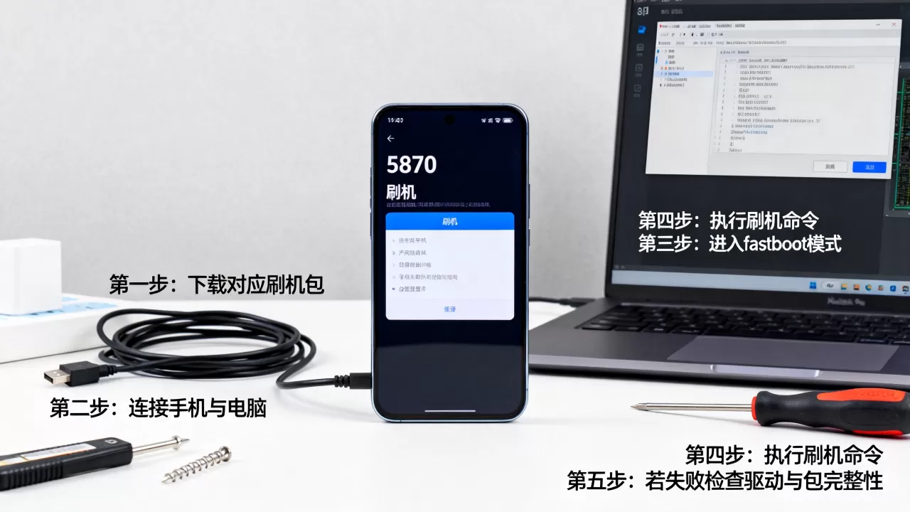 5870刷机教程，5870刷机失败怎么办