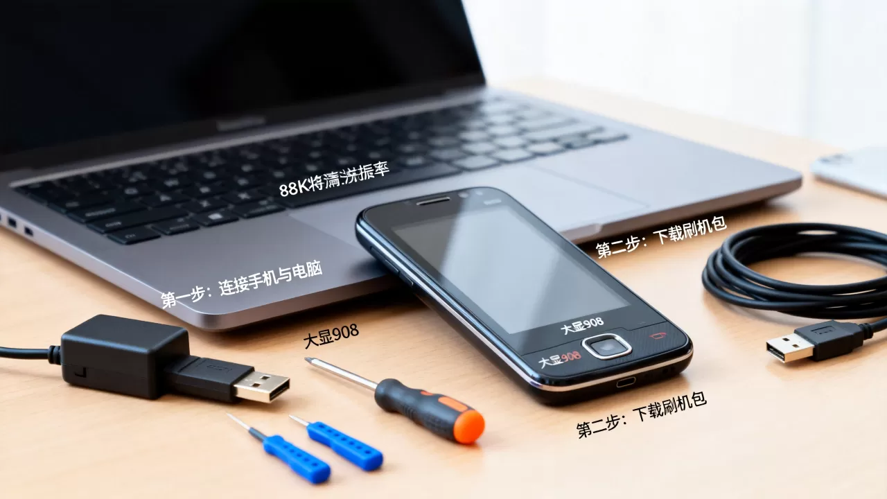 大显908刷机教程，大显908刷机包下载