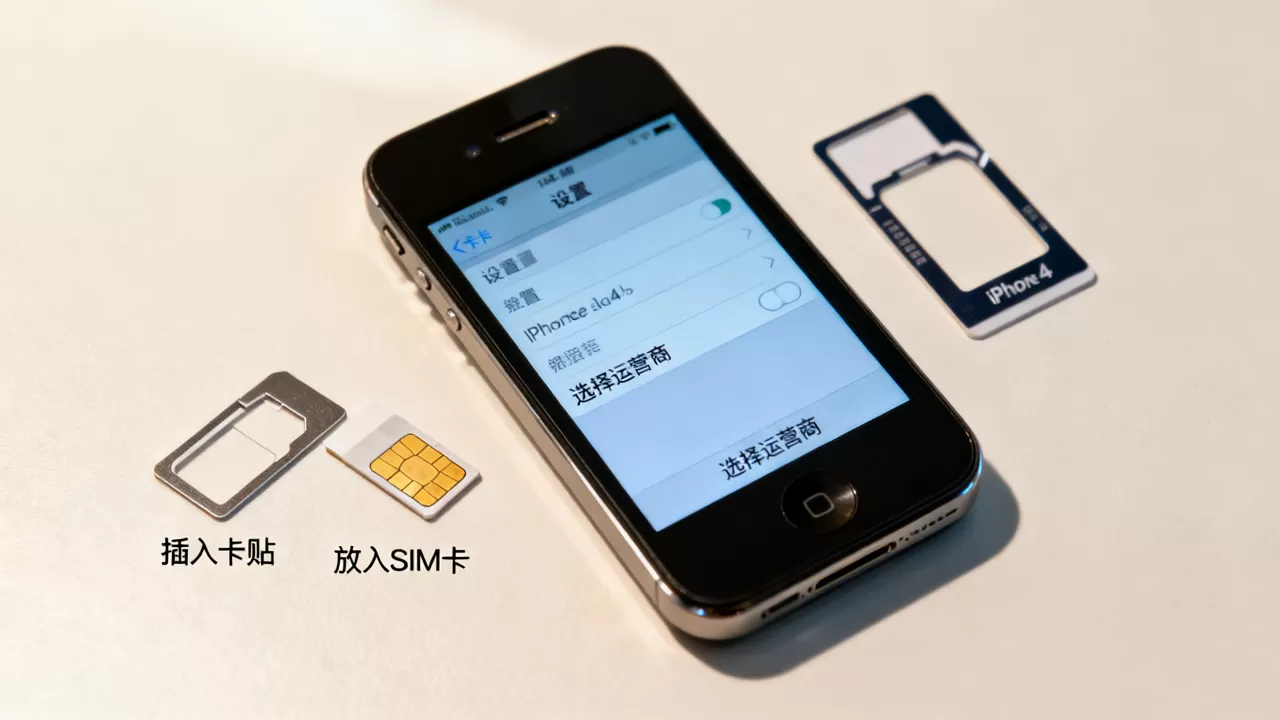iphone4s电信版卡贴怎么用,iphone4s卡贴机解锁教程 iphone4s电信版卡贴怎么用,iphone4s卡贴机解锁教程