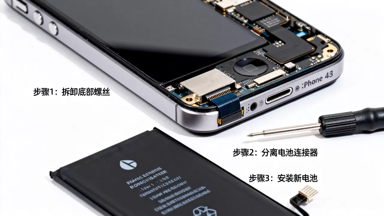 iphone4s电池连接器坏了怎么修,iphone4s电池更换 iphone4s电池连接器坏了怎么修,iphone4s电池更换