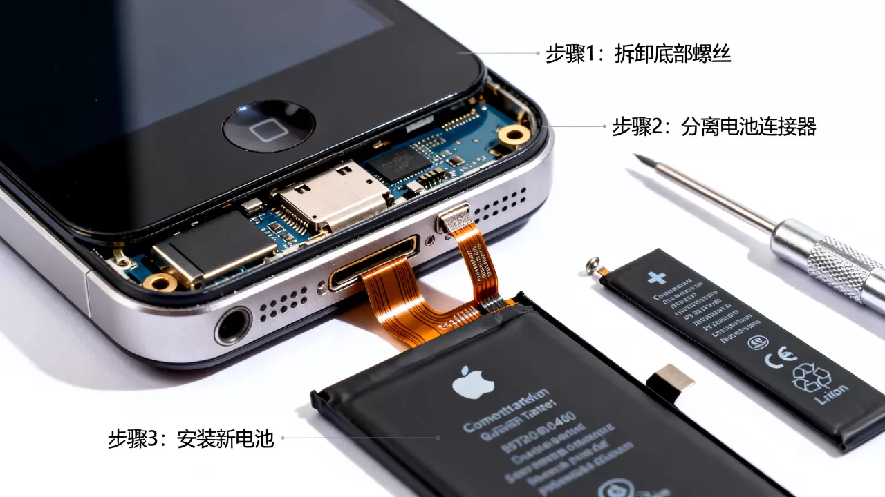 iphone4s电池连接器坏了怎么修,iphone4s电池更换 iphone4s电池连接器坏了怎么修,iphone4s电池更换