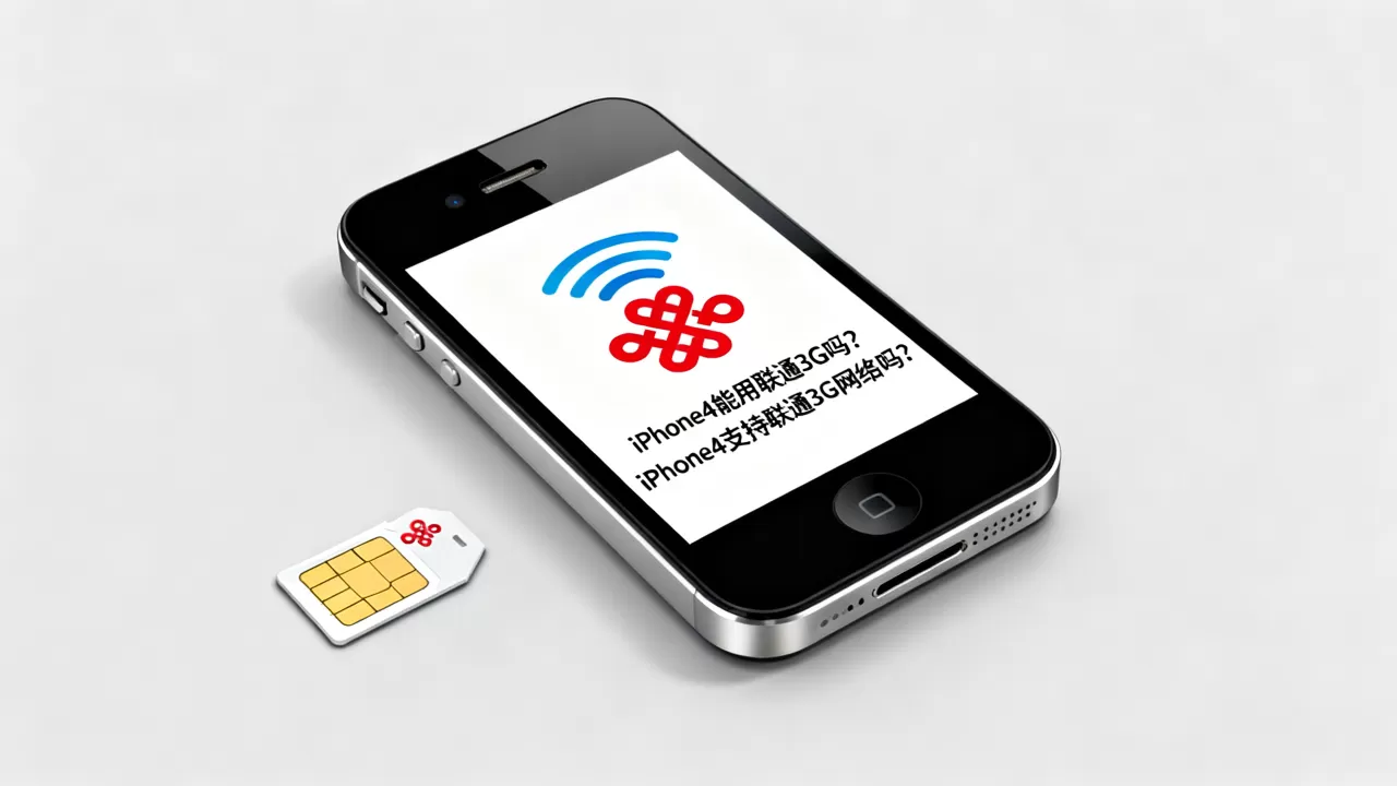 iphone4能用联通3g吗，iphone4支持联通3g网络吗