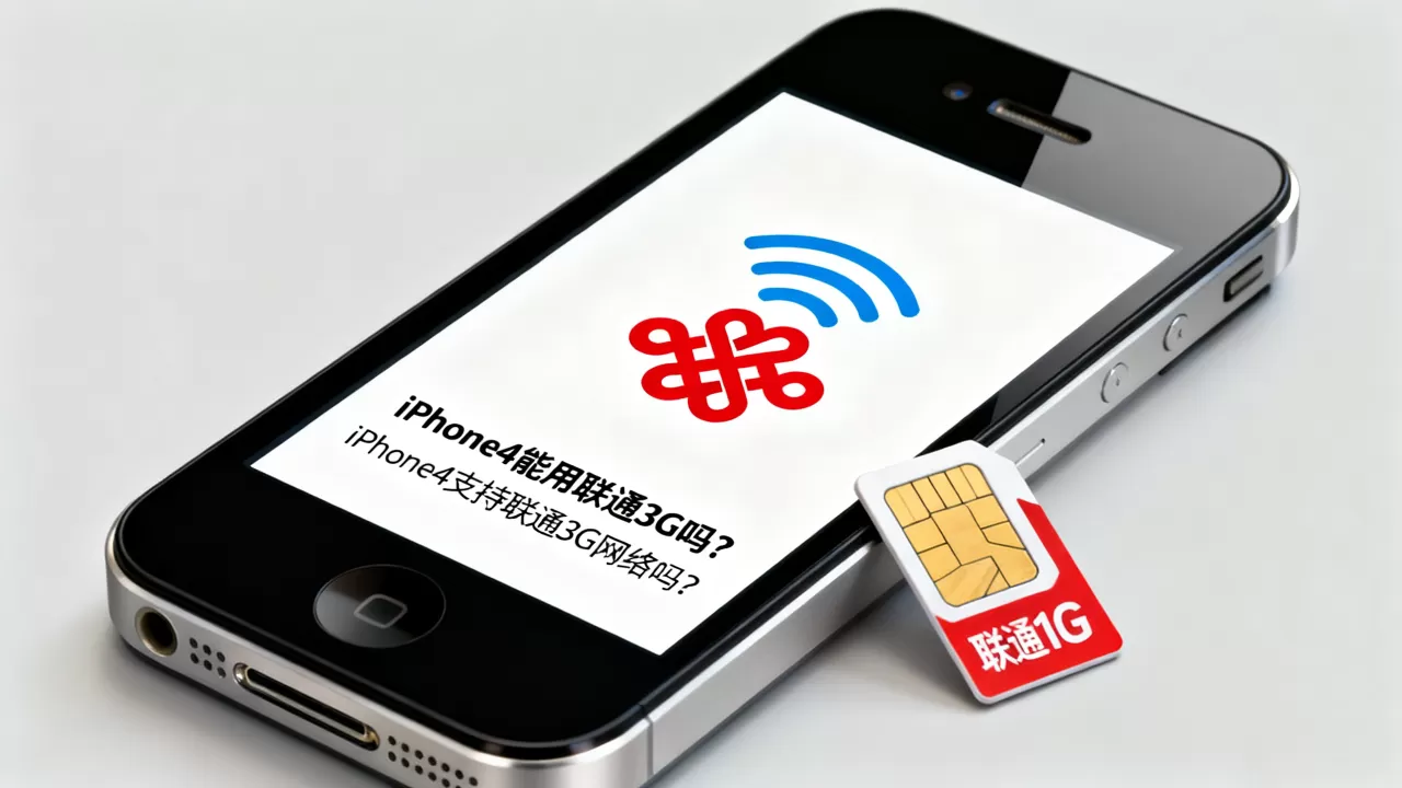 iphone4能用联通3g吗，iphone4支持联通3g网络吗