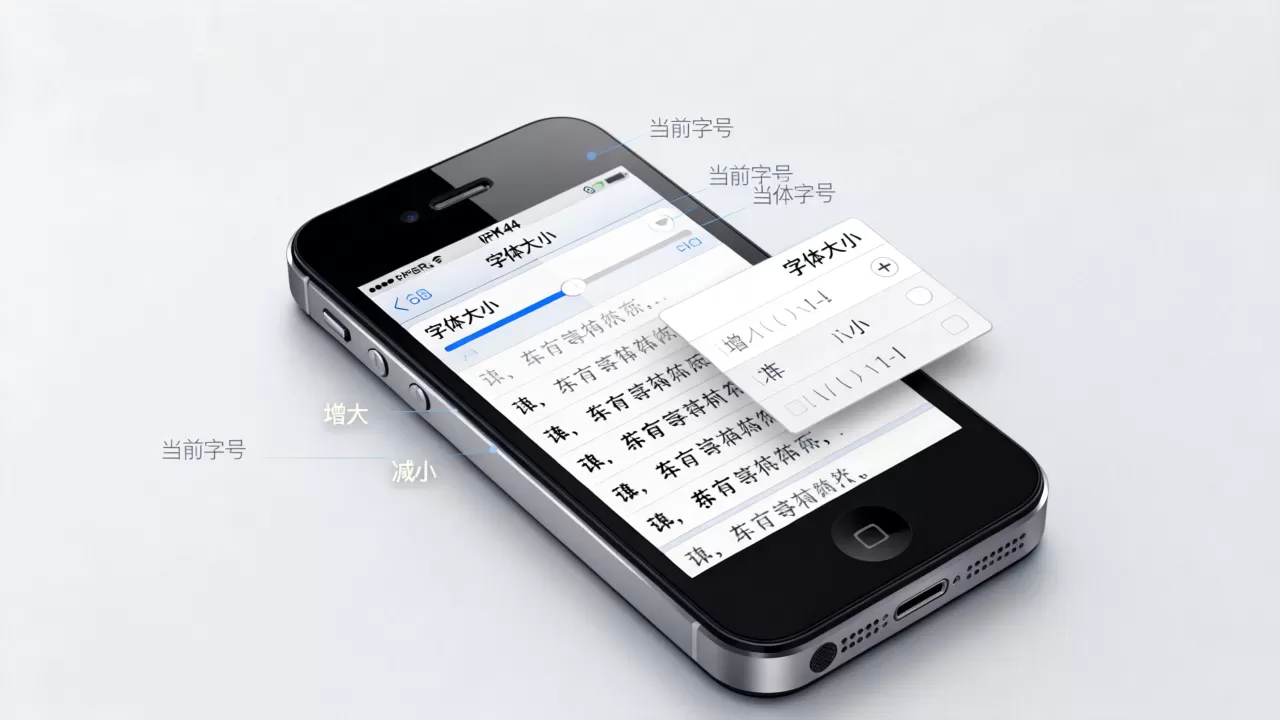 iphone4s字体怎么改,iphone4s字体大小调节方法 iphone4s字体怎么改,iphone4s字体大小调节方法