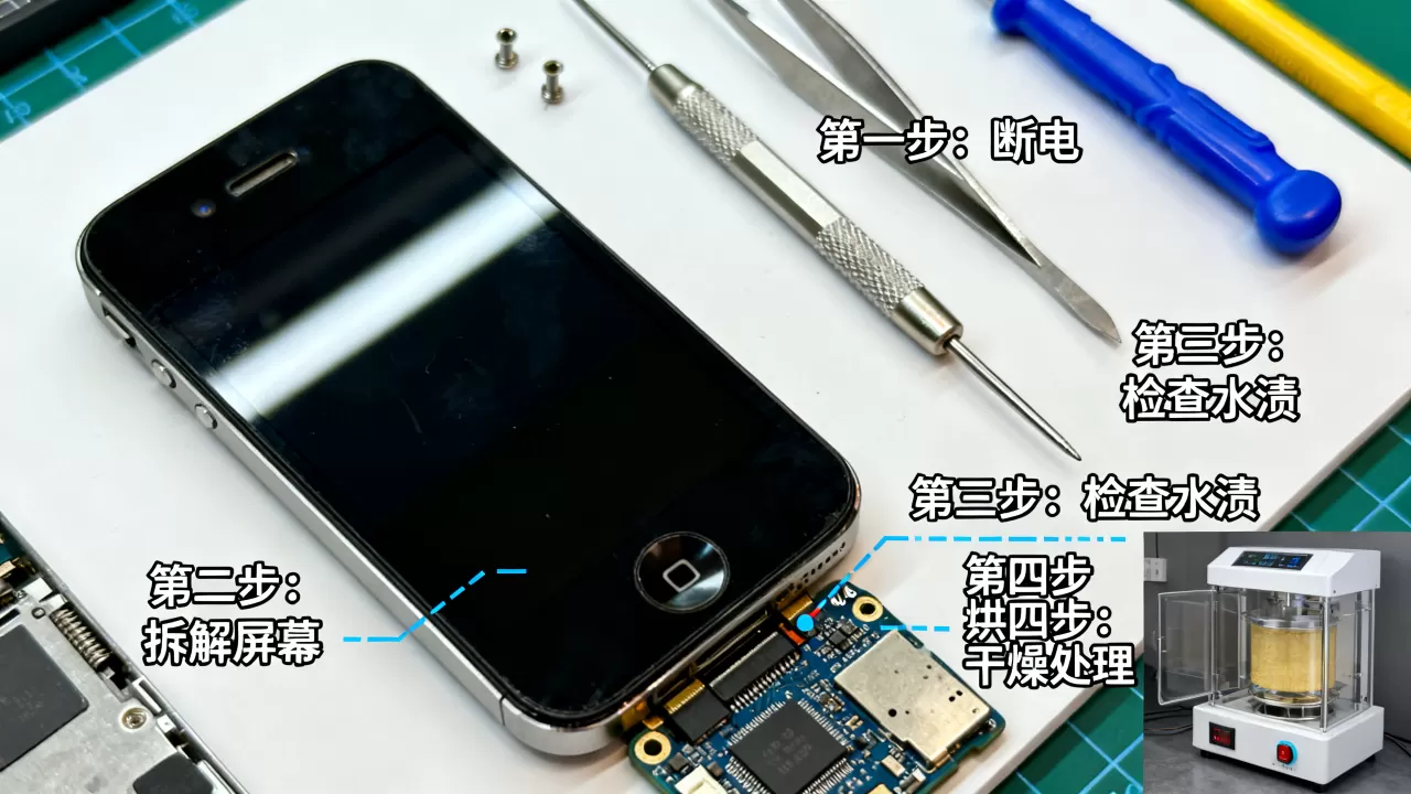 iphone4s进水屏不亮,iPhone4s进水屏幕黑屏怎么修 iphone4s进水屏不亮,iPhone4s进水屏幕黑屏怎么修