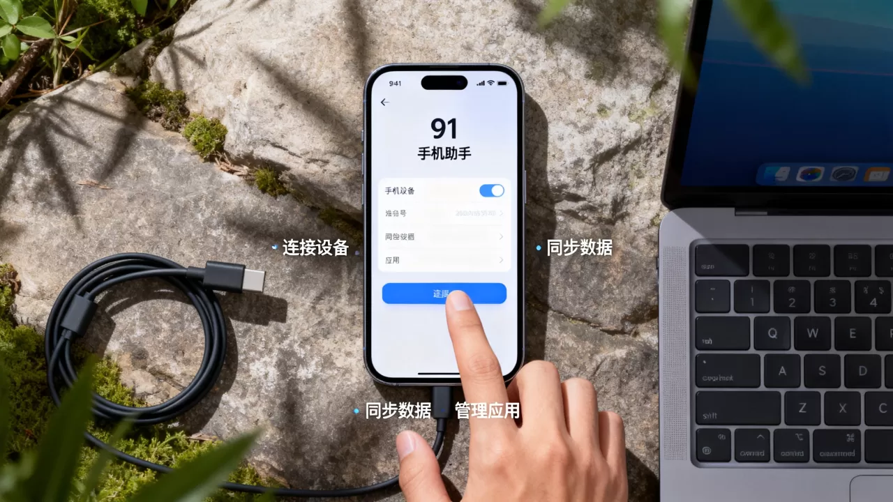iPhone91手机助手怎么用，iPhone91手机助手