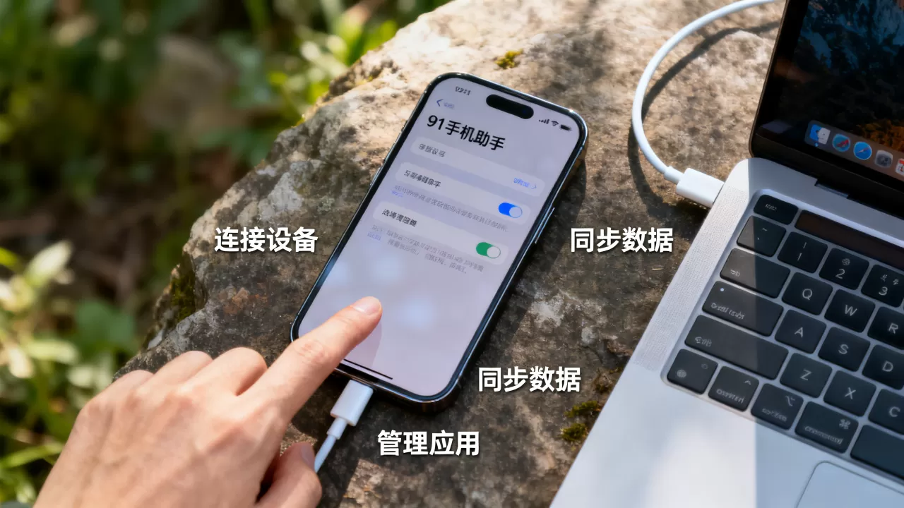 iPhone91手机助手怎么用，iPhone91手机助手