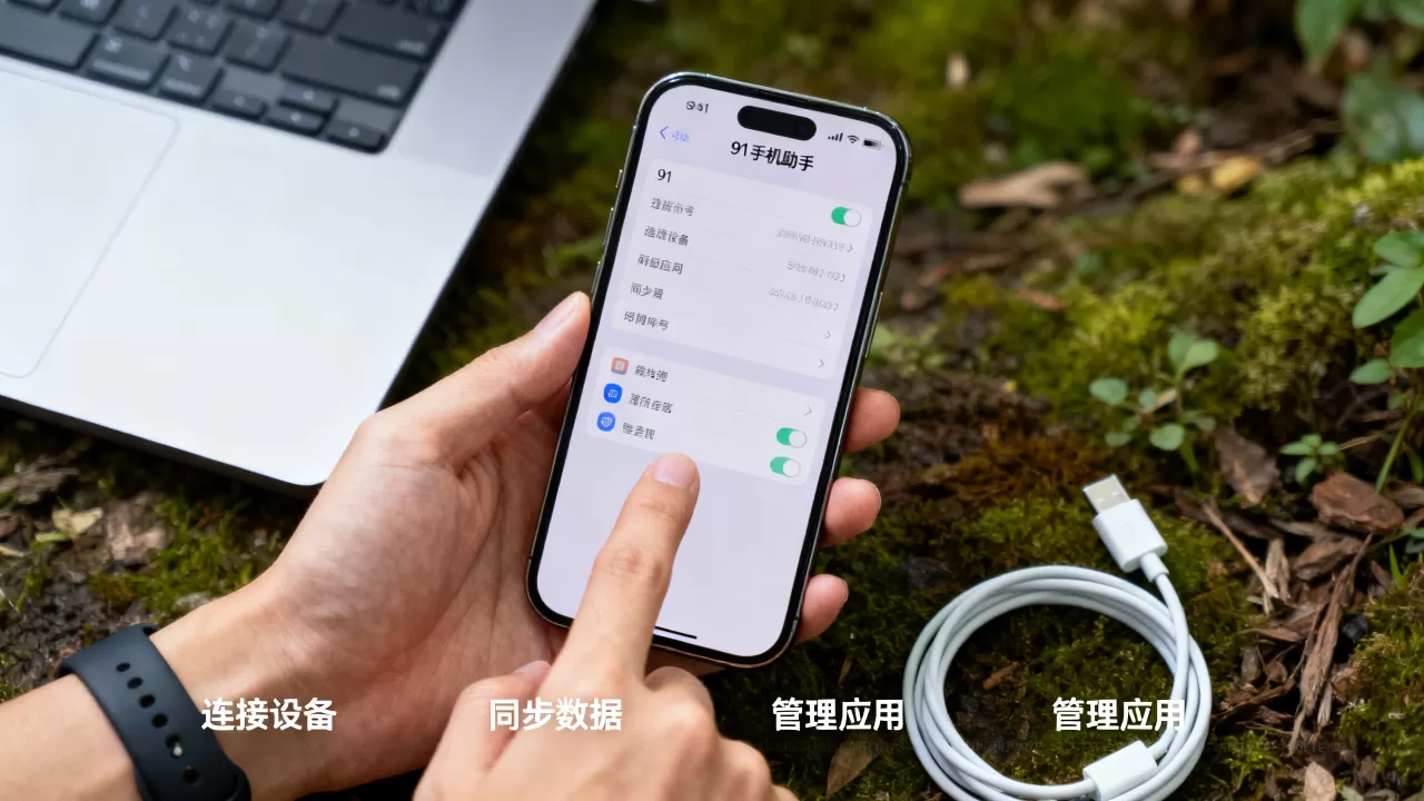 iPhone91手机助手怎么用，iPhone91手机助手
