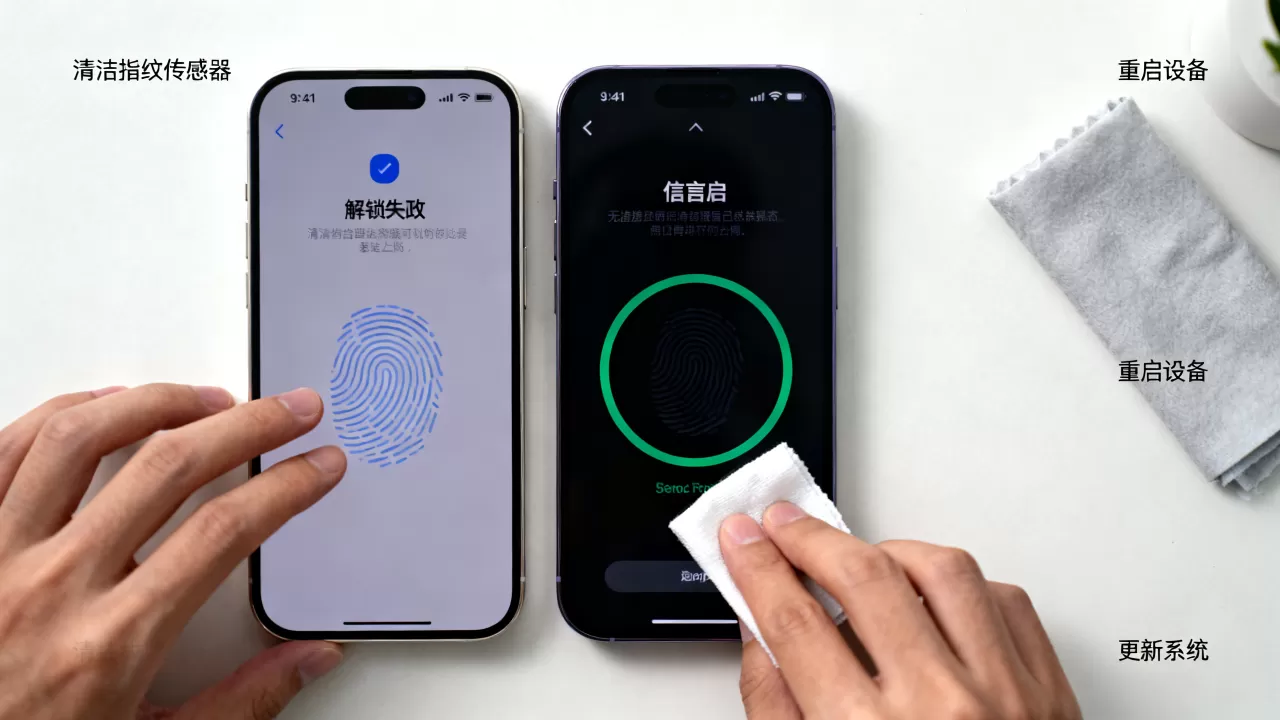 iPhone指纹解锁不了怎么办，iphone指纹解锁失灵解决方法