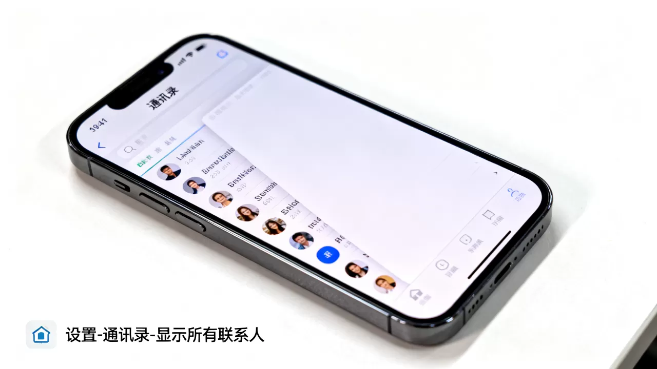 iphone显示通讯录联系人，iphone通讯录联系人不显示怎么办