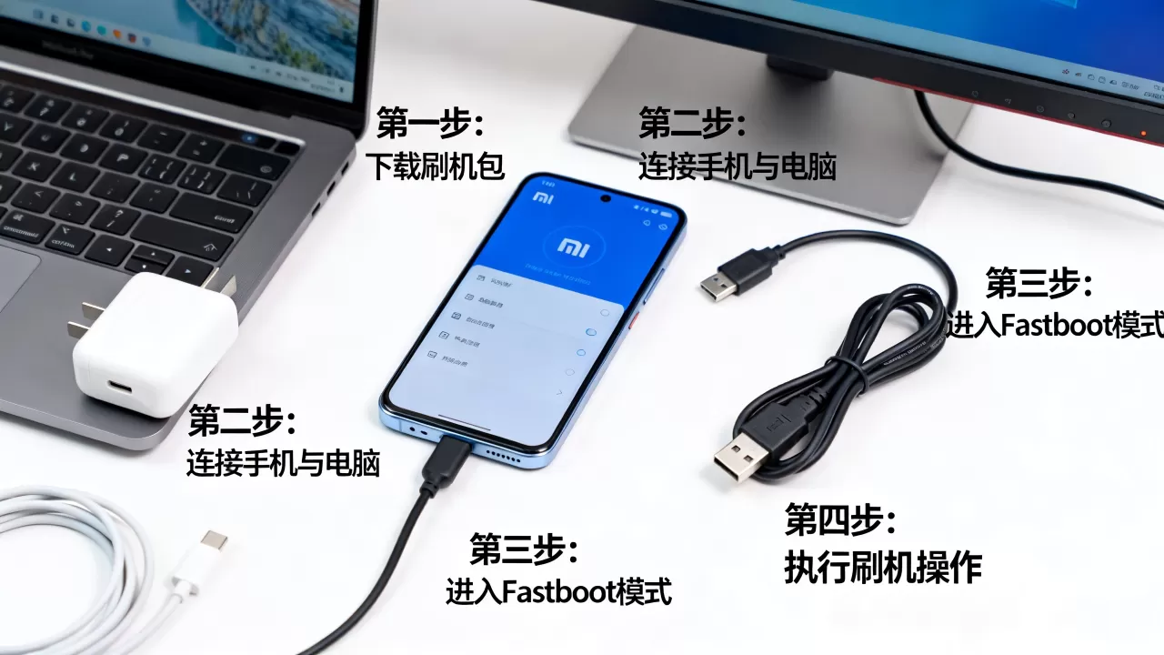 小红米刷机怎么刷，小米手机刷机教程