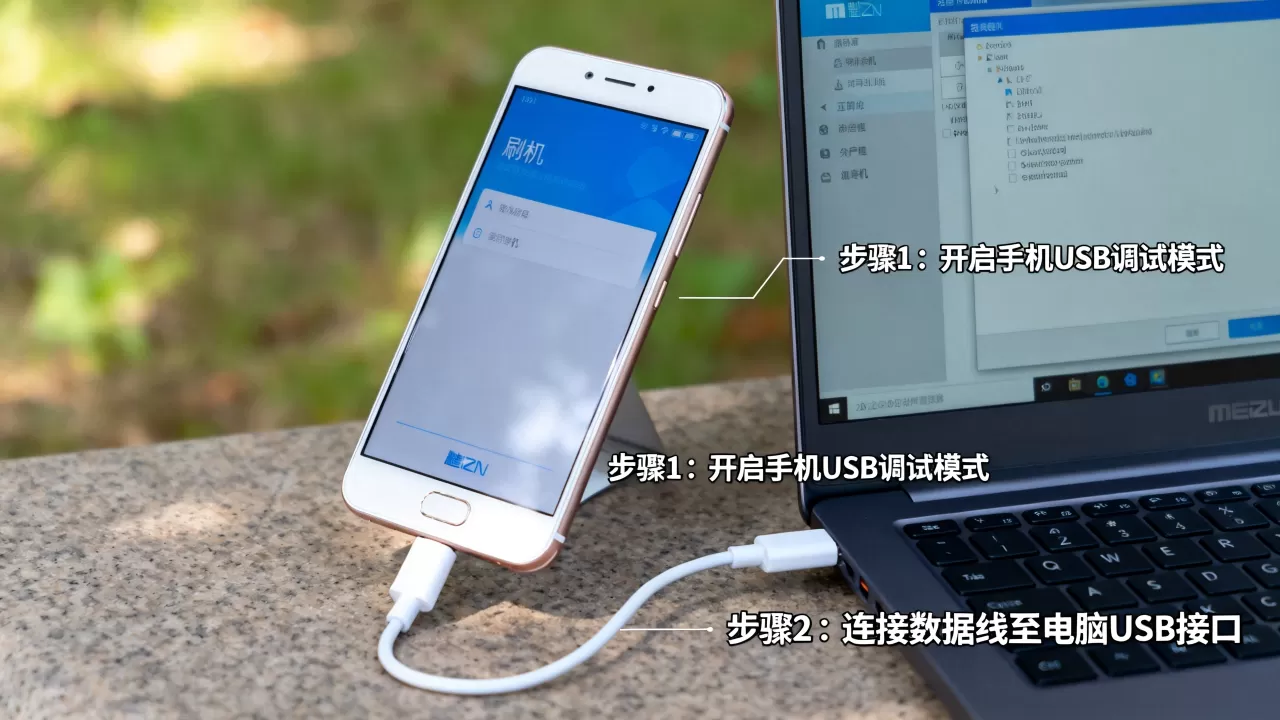 魅蓝note刷机不用电脑,手机怎么连接电脑刷机 魅蓝note刷机不用电脑,手机怎么连接电脑刷机
