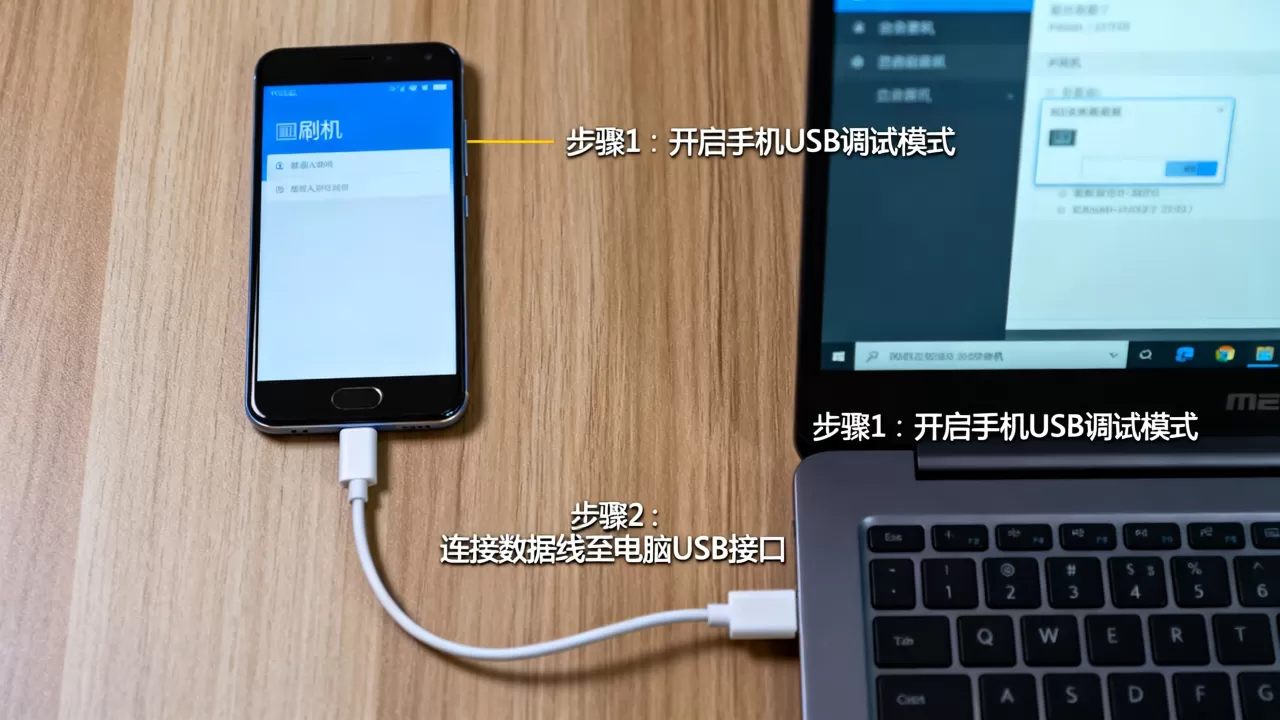 魅蓝note刷机不用电脑,手机怎么连接电脑刷机 魅蓝note刷机不用电脑,手机怎么连接电脑刷机