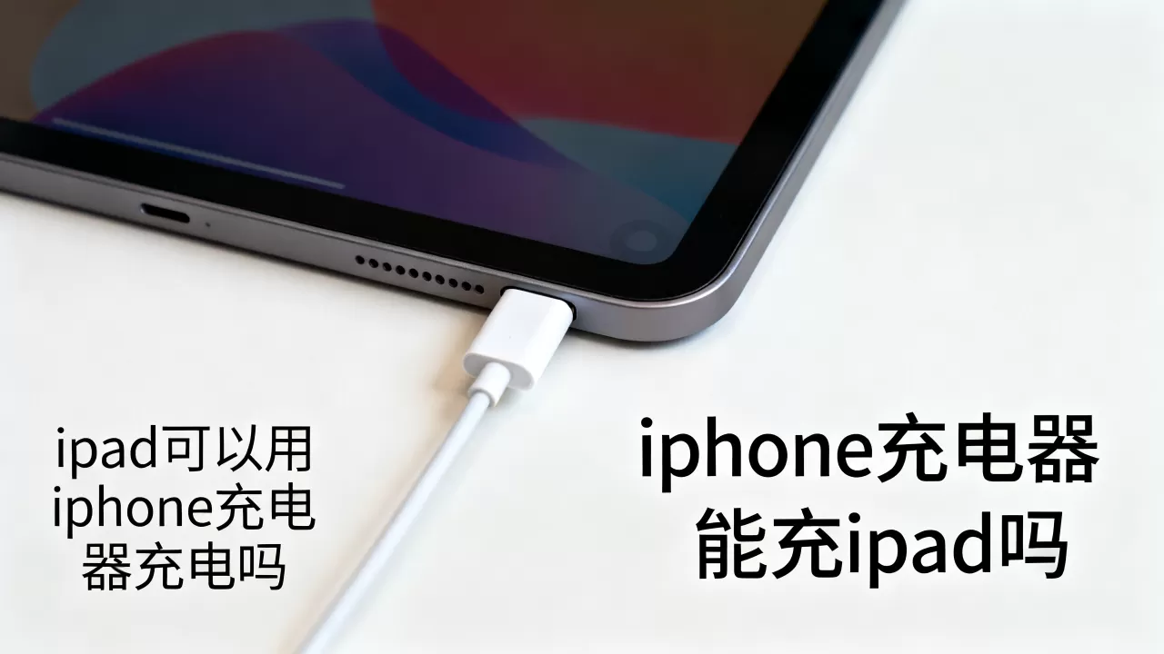 iphone充电器能充ipad吗，ipad可以用iphone充电器充电吗