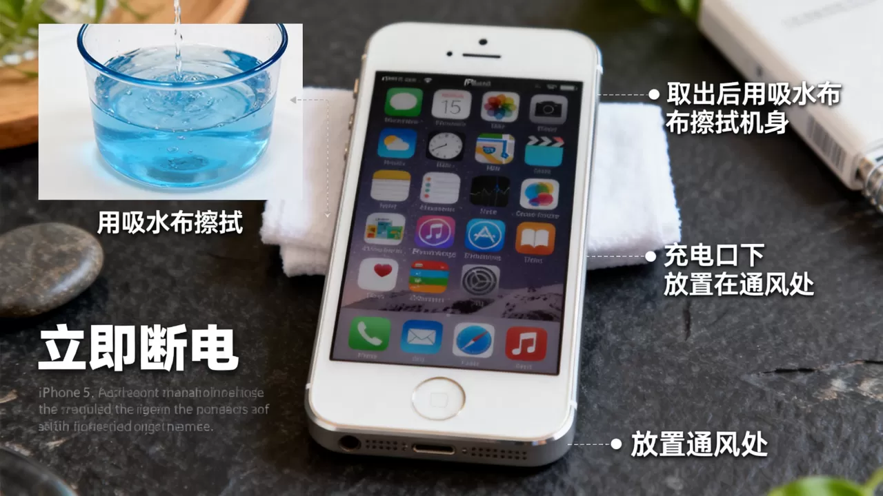iphone5进水了怎么办，iphone5进水后怎么处理