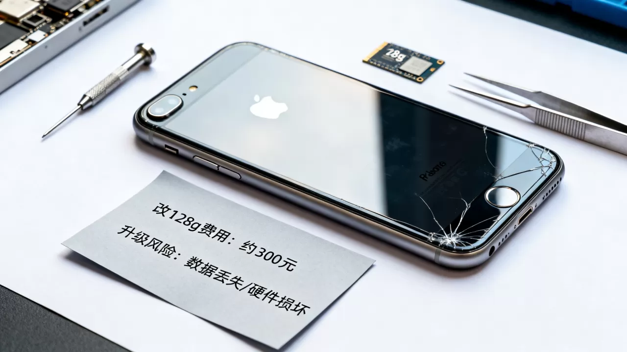 iphone6 16g改128g多少钱,iphone6升级128g有风险吗 iphone6 16g改128g多少钱,iphone6升级128g有风险吗