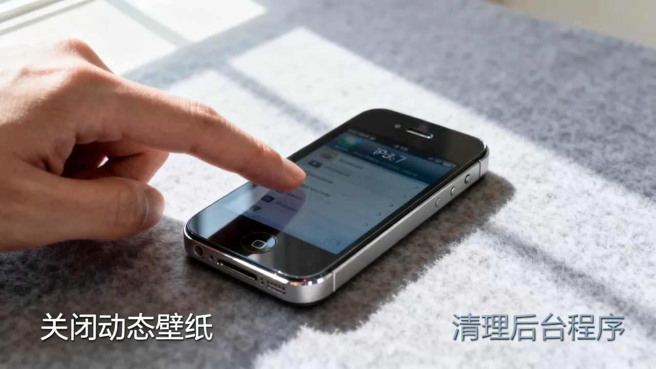 iphone4s运行ios7卡顿怎么办，ios7流畅度