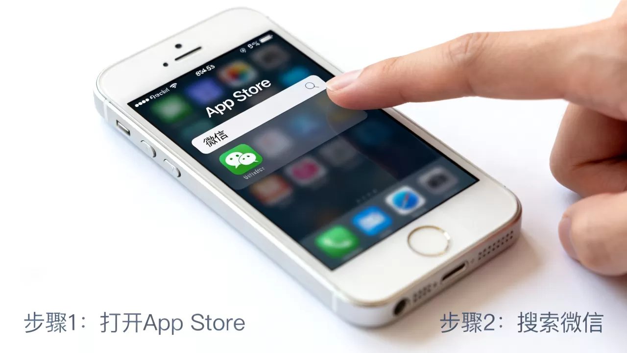 iphone5s用什么下载软件，iphone5s怎么下载微信