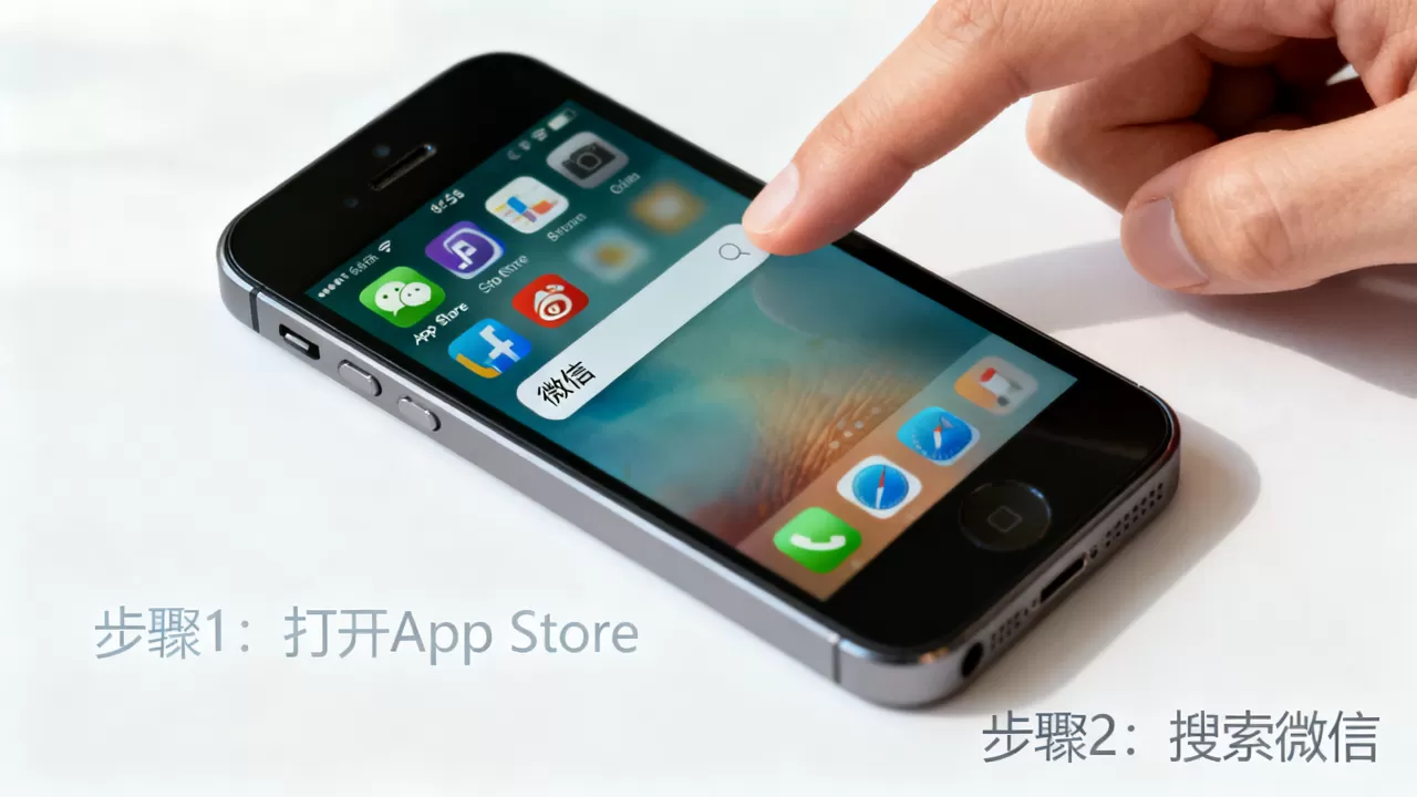 iphone5s用什么下载软件，iphone5s怎么下载微信