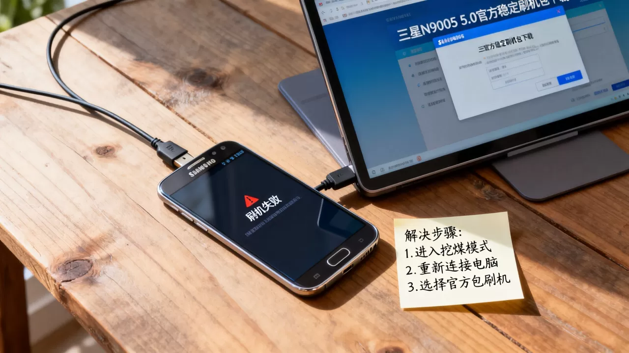 三星N9005刷机失败怎么办？三星N9005 5.0官方稳定刷机包下载