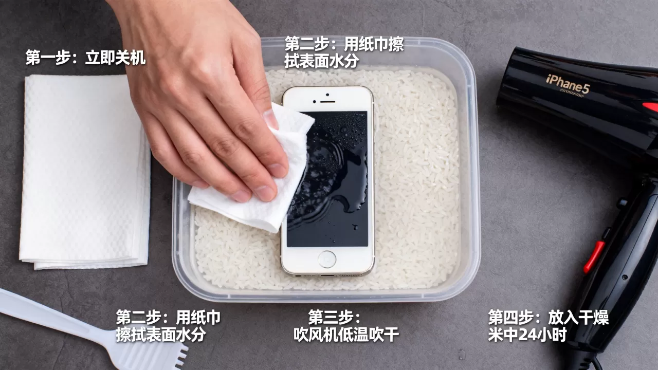 iphone5进水了怎么办,手机进水紧急处理办法 iphone5进水了怎么办,手机进水紧急处理办法