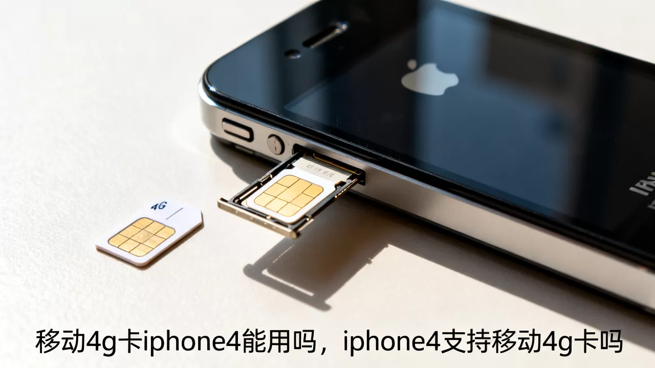 移动4g卡 iphone4能用吗，iphone4支持移动4g卡吗