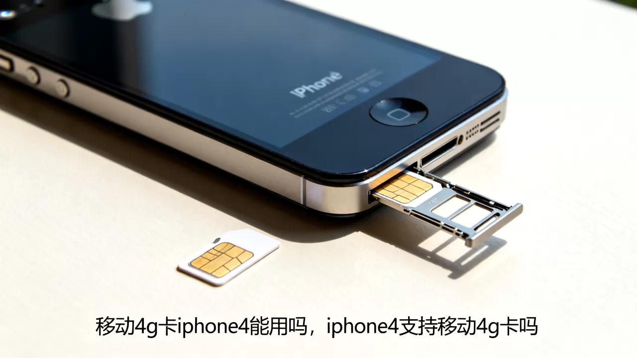移动4g卡 iphone4能用吗，iphone4支持移动4g卡吗