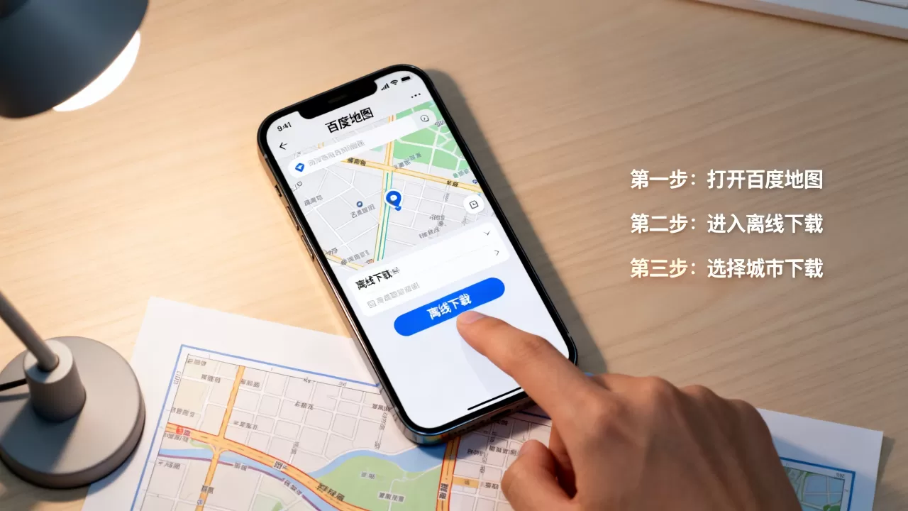 iphone离线地图怎么下载？百度地图iphone离线包下载