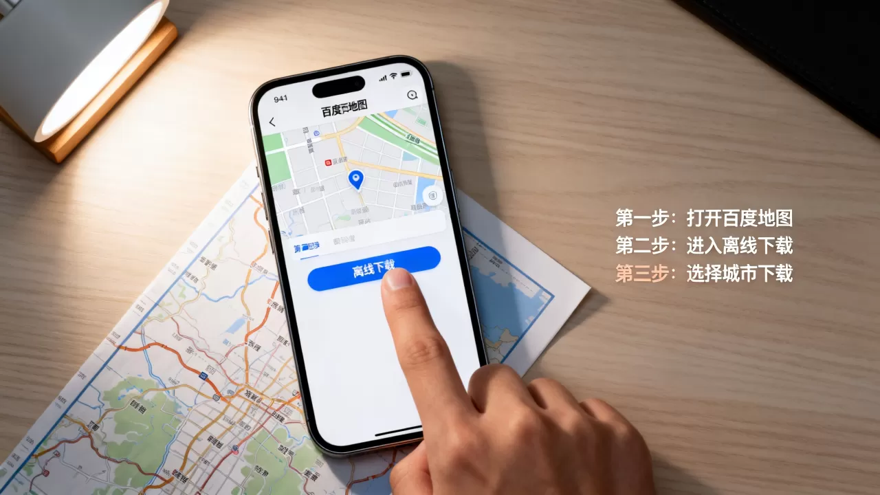 iphone离线地图怎么下载？百度地图iphone离线包下载
