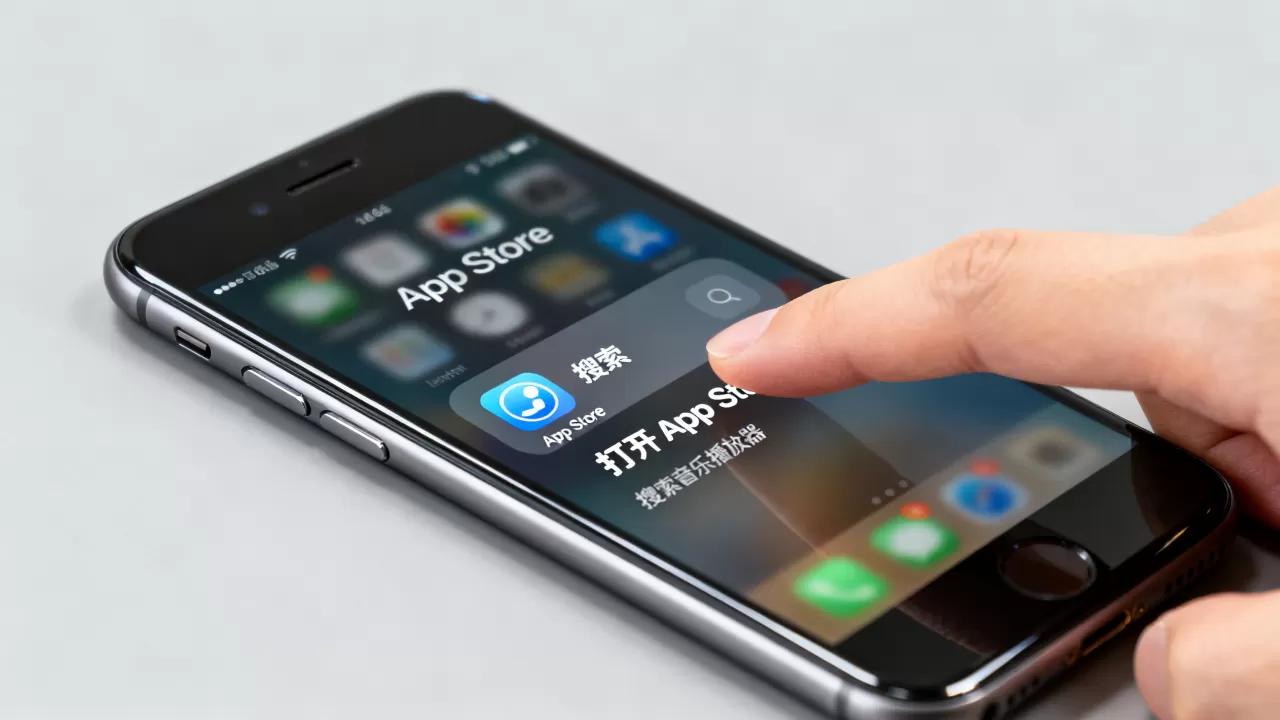 iphone6s音乐播放器怎么下载？iphone6s音乐播放器