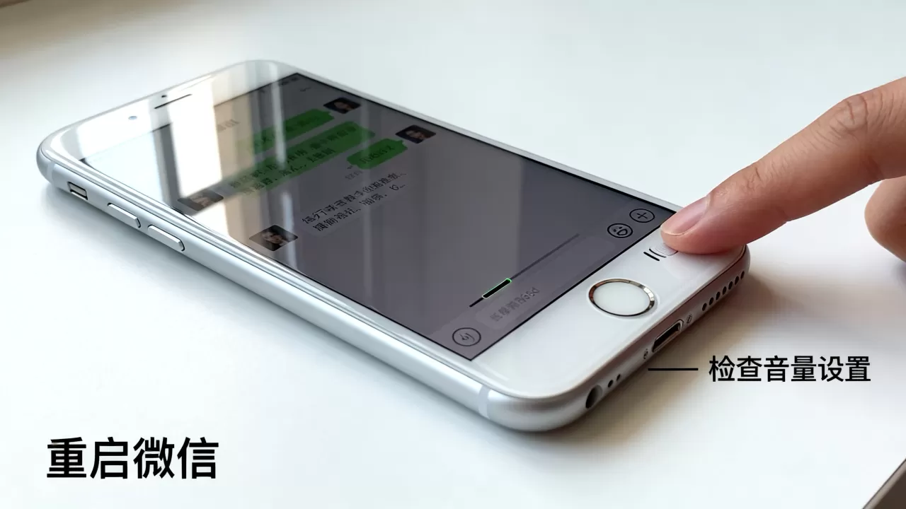 iphone6s微信声音小怎么办，iphone6s微信声音小