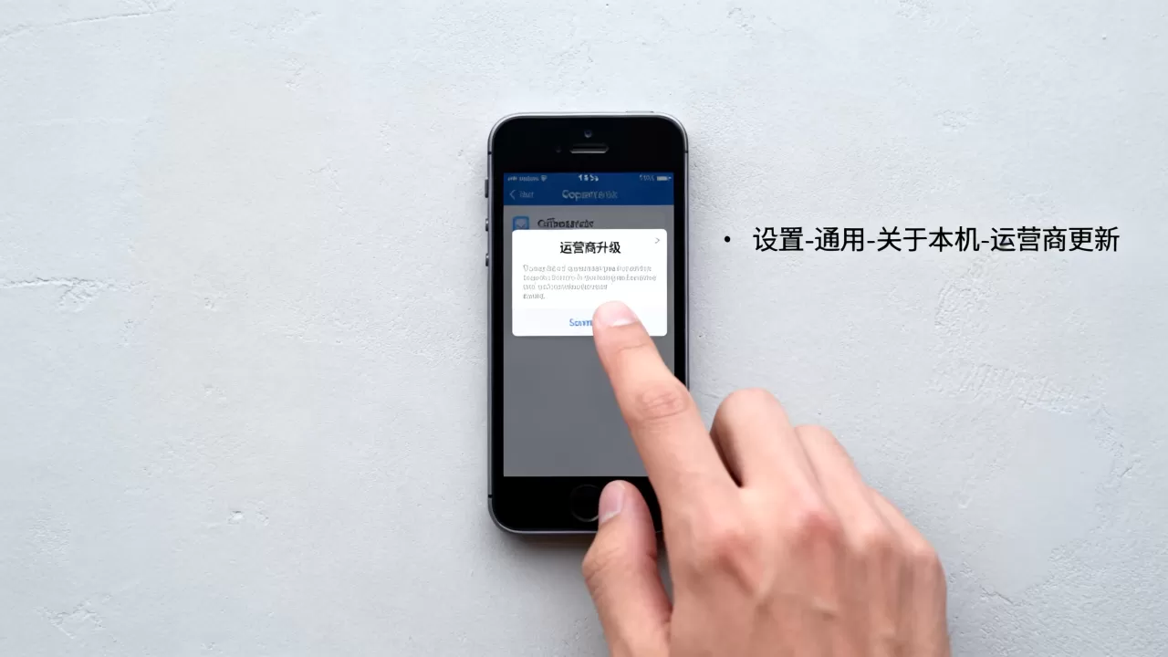 iphone5s运营商升级怎么弄，iphone5s运营商升级