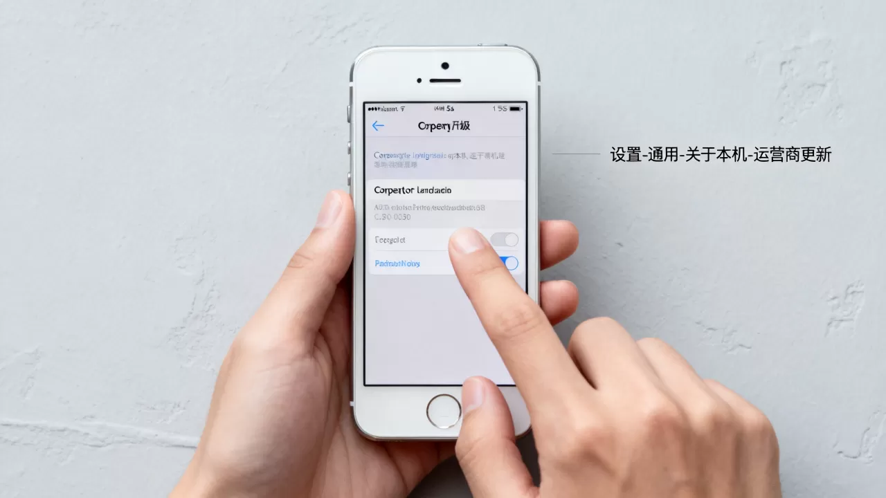 iphone5s运营商升级怎么弄，iphone5s运营商升级