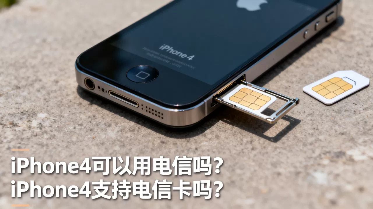 iphone4可以用电信吗，iphone4支持电信卡吗