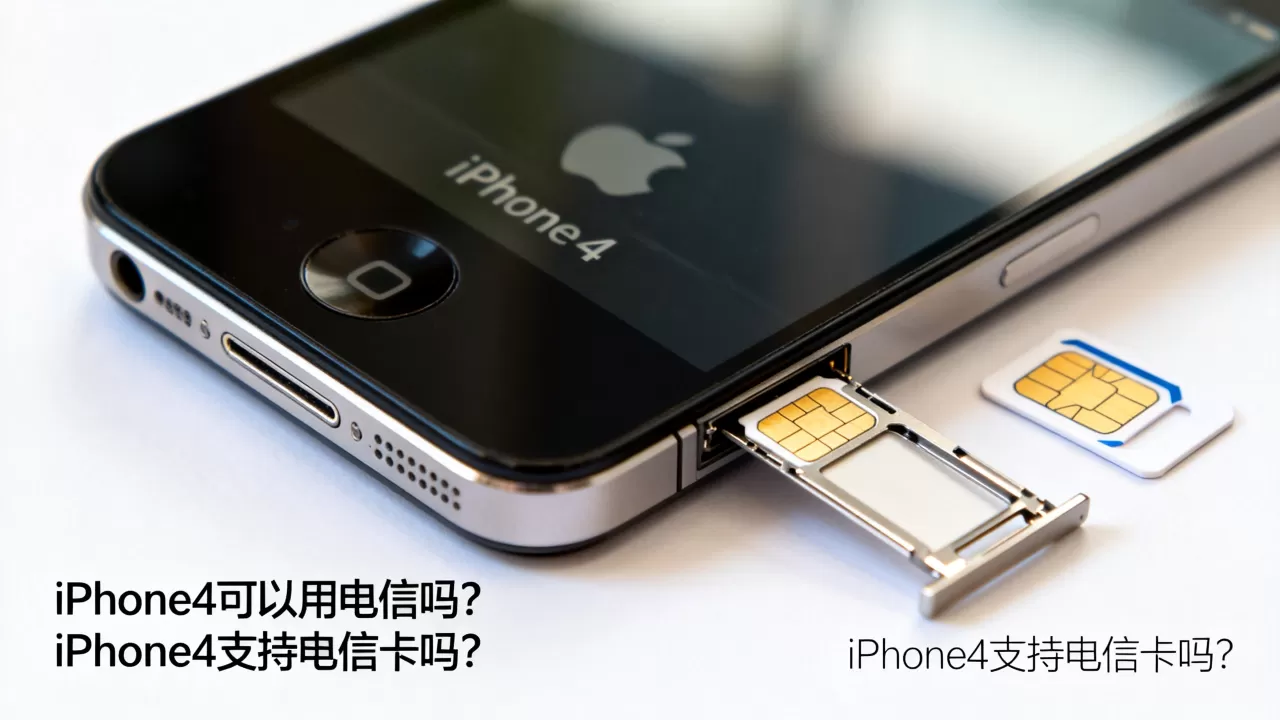 iphone4可以用电信吗，iphone4支持电信卡吗