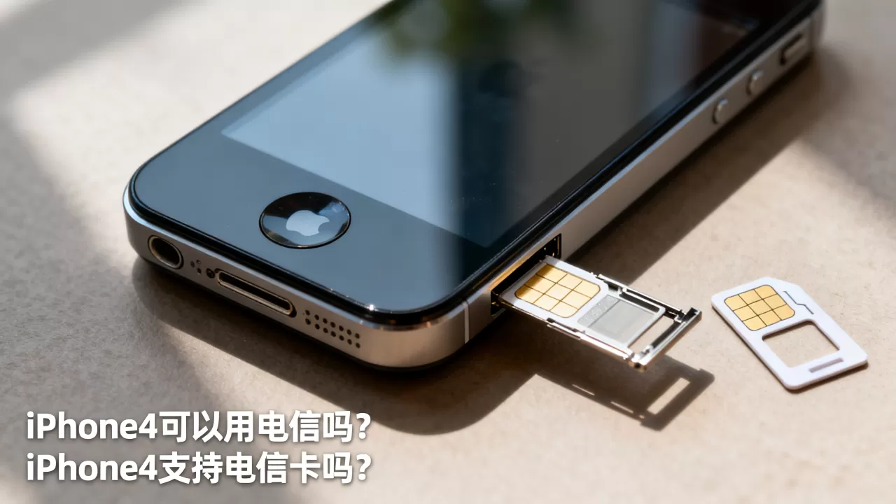 iphone4可以用电信吗，iphone4支持电信卡吗