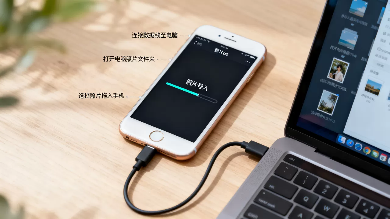 如何把照片导入iphone6s,iPhone6s导入照片方法 如何把照片导入iphone6s,iPhone6s导入照片方法