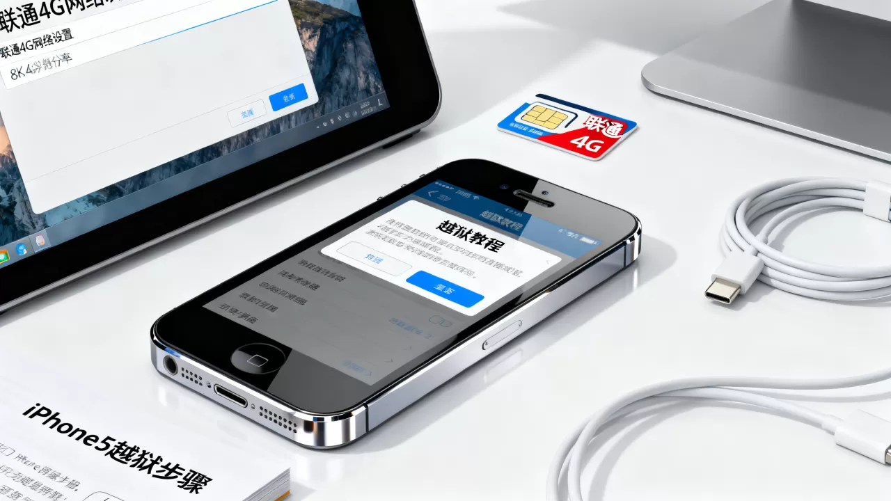 iphone5越狱联通4g能用吗，iphone5越狱教程