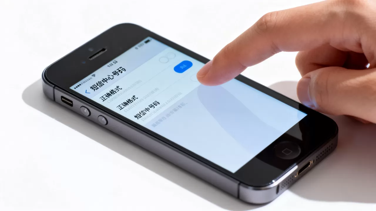 iphone5短信中心号码设置不对怎么办，iphone5短信中心号码