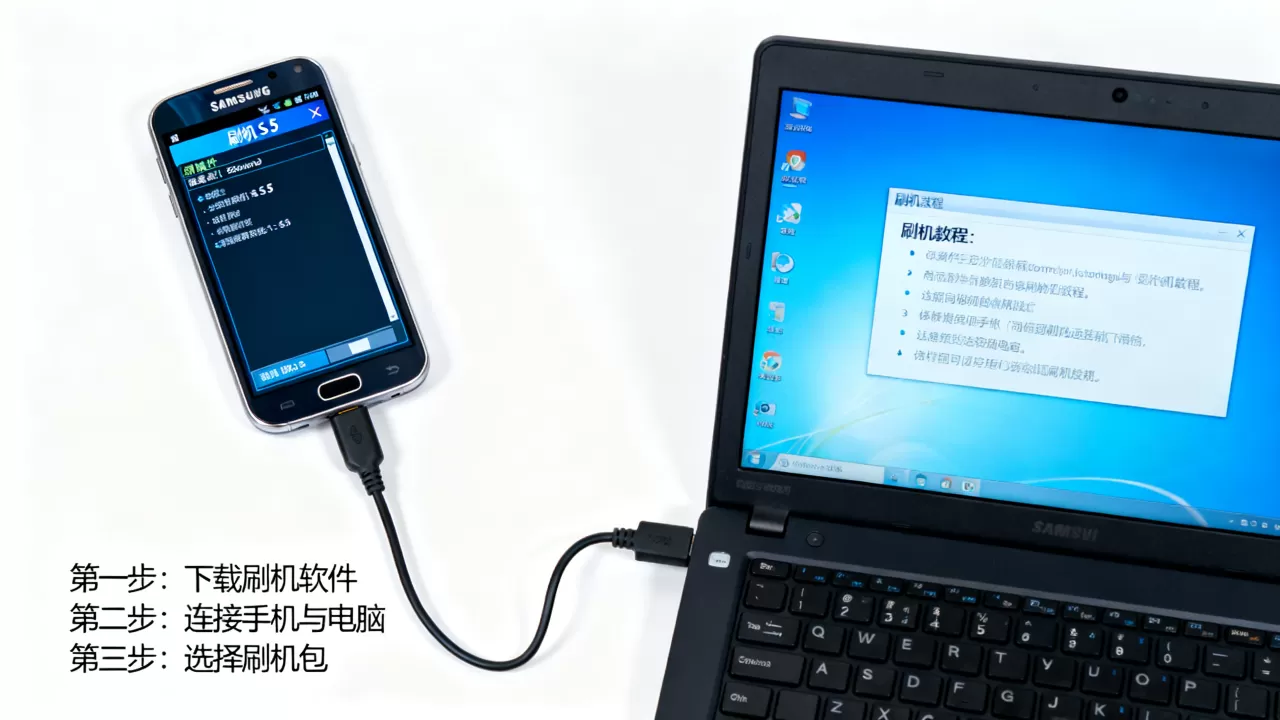 三星s5刷机软件怎么用，三星s5刷机教程