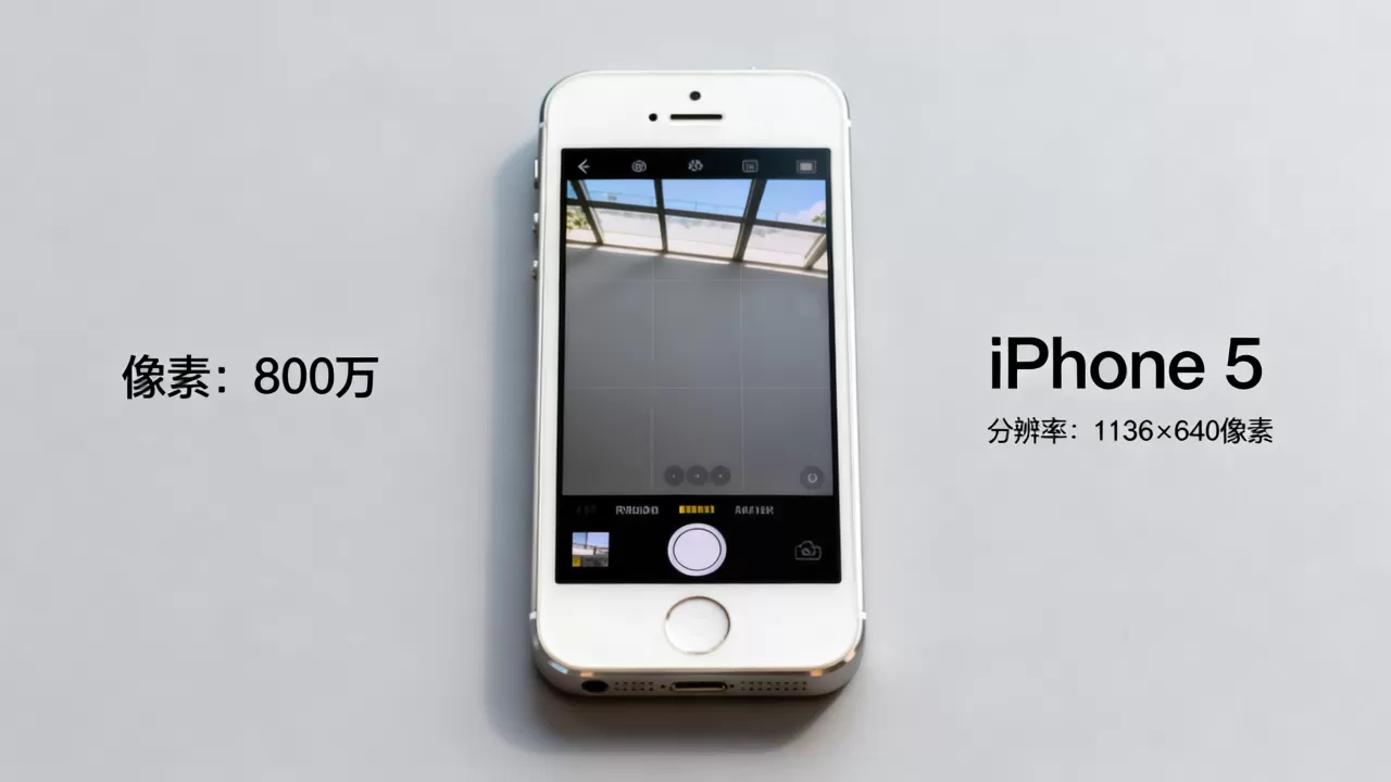 iphone5照片分辨率是多少，iphone5拍照像素