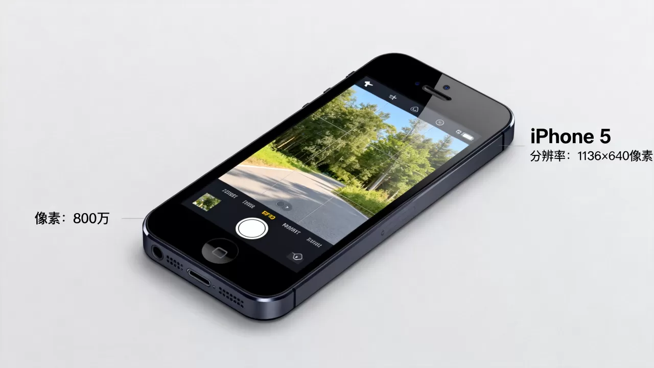 iphone5照片分辨率是多少，iphone5拍照像素