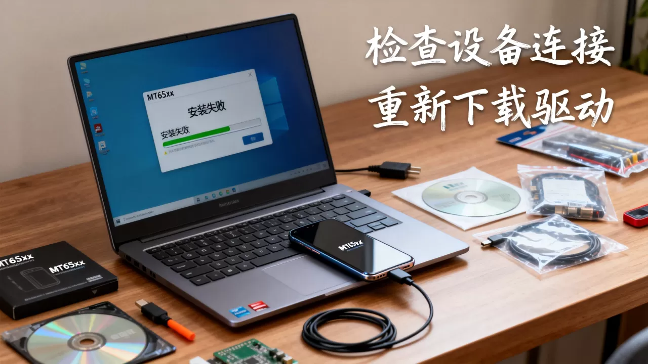 MT65xx刷机驱动自动安装失败怎么办，MT65xx刷机驱动