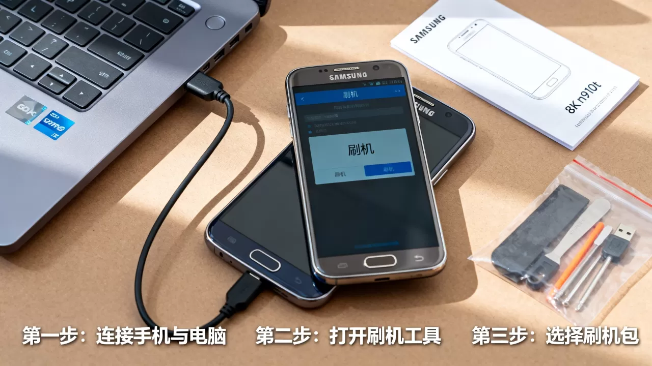 三星n910t刷机教程，三星n910t怎么刷机