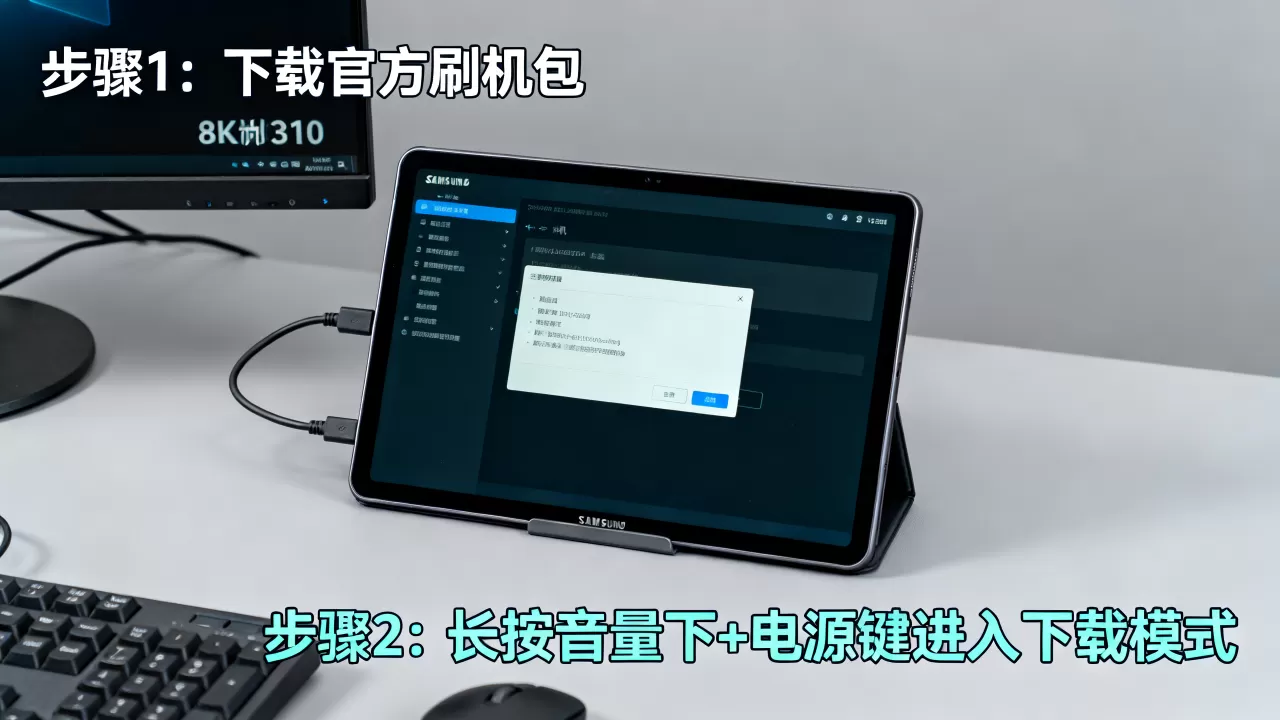 三星平板t310刷机教程，三星t310刷机失败怎么办