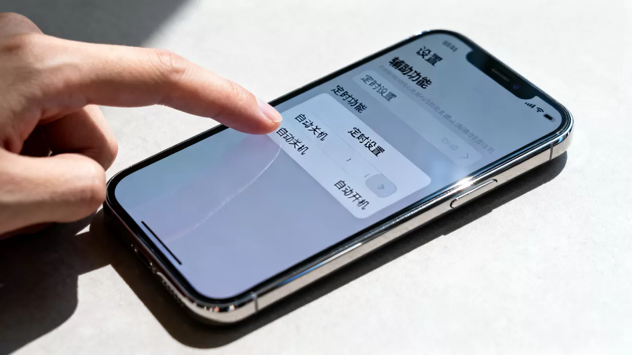 iphone怎么设置自动开关机，iPhone自动开关机设置教程