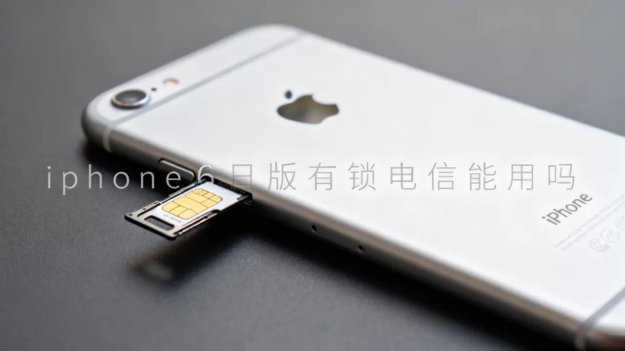 iphone6日版有锁电信能用吗，iphone6日版有锁电信