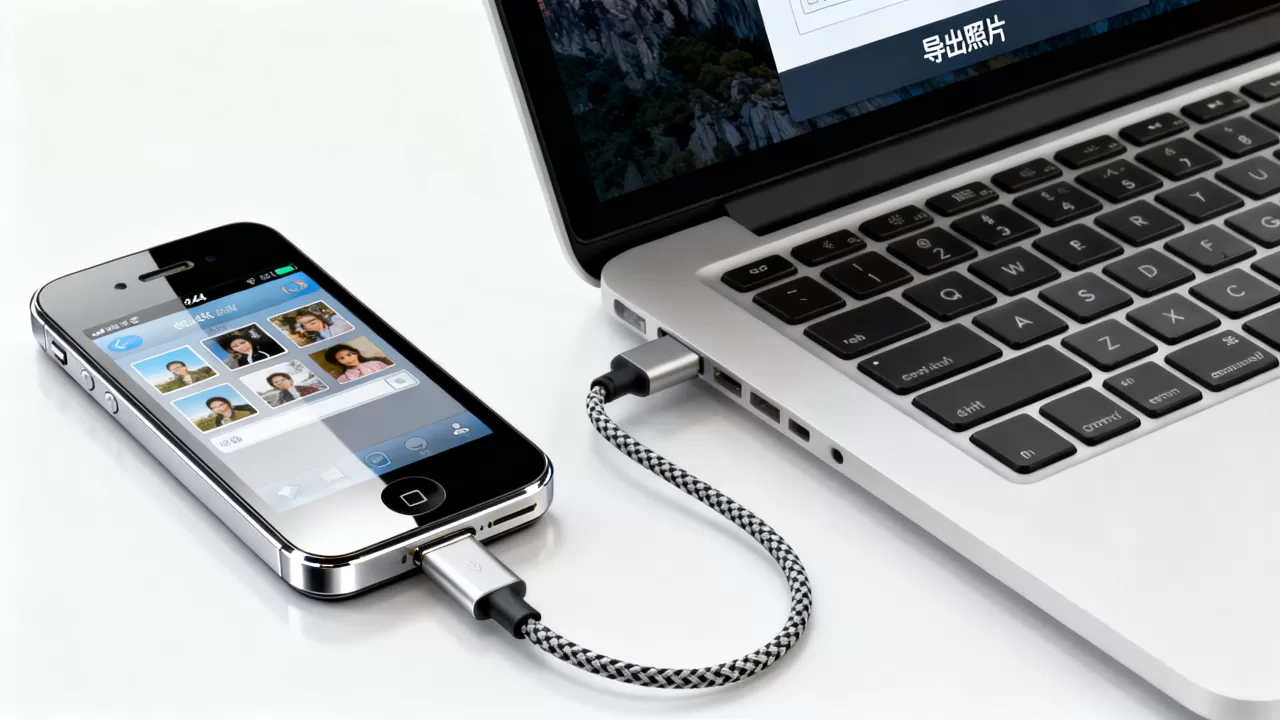 如何导出iphone4s照片，iphone4s照片怎么导出