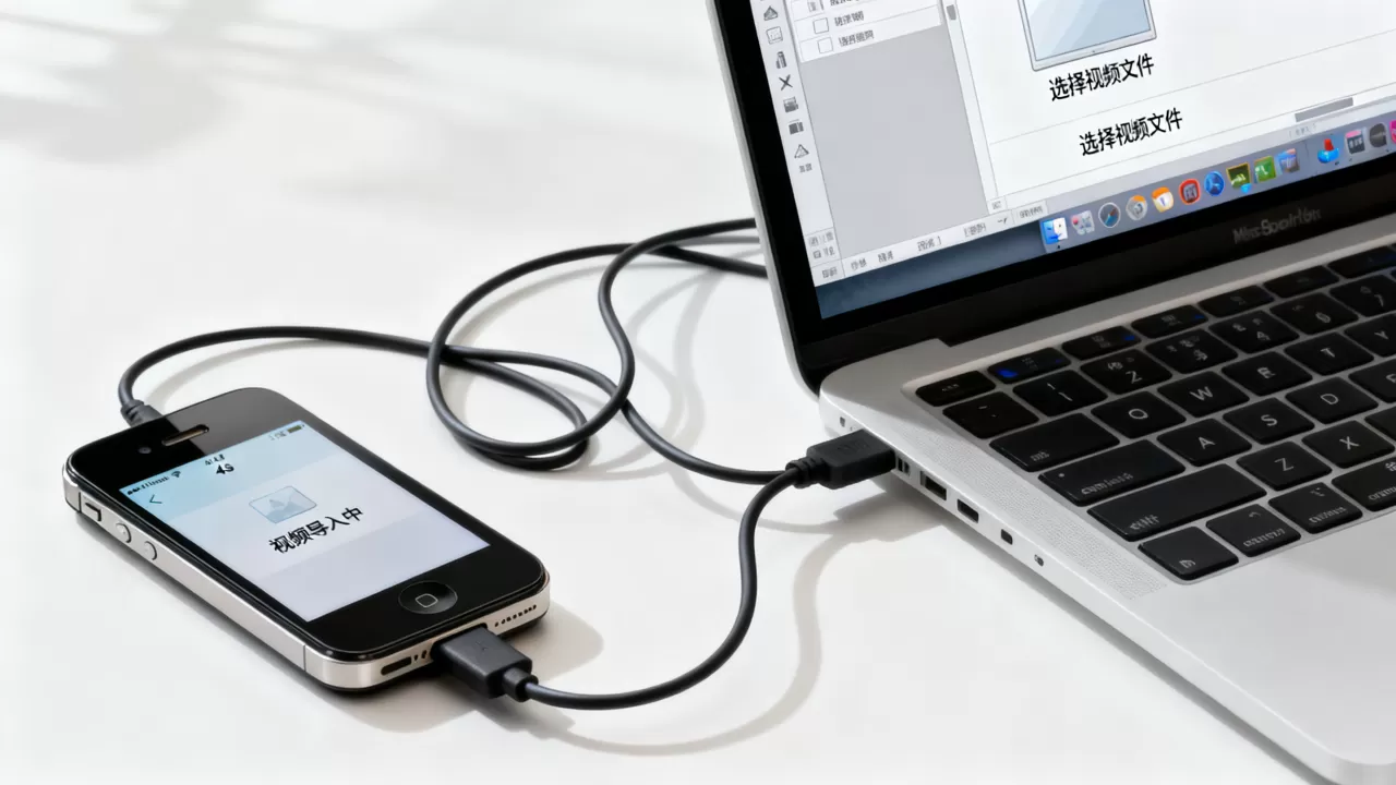 iphone4s视频怎么导入，iphone4s导入视频教程