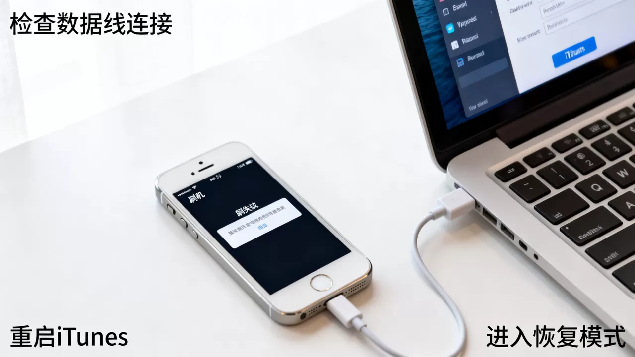 5s刷机失败怎么办，苹果手机刷机失败解决方法